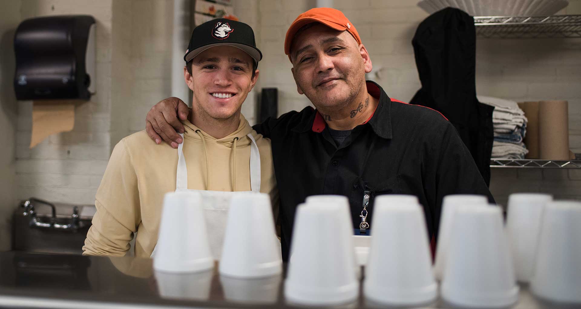 SFH staff in the kitchen