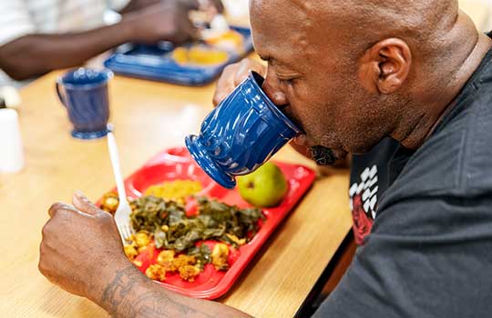 lunch time at SFH